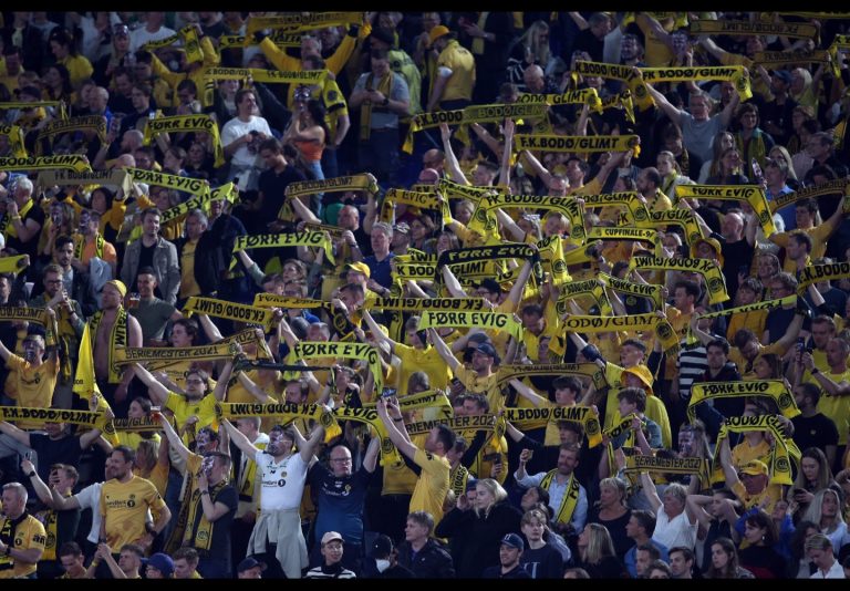 Magisk kveld på Aspmyra: Glimt sjokkerte Spurs – men måtte nøye seg med uavgjort