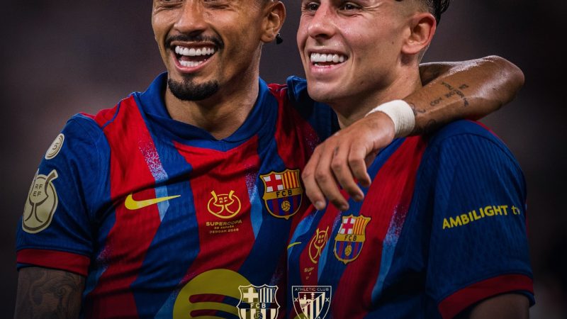 Barcelona herjet i Jeddah: Knuste Athletic Club 5-0 og sikret finaleplass