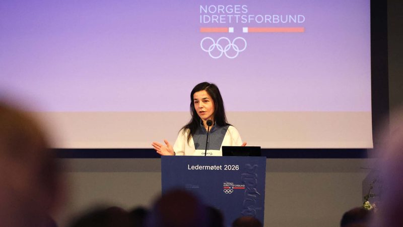 Idrettspresidenten ber om økte tilskudd til idrettsanlegg